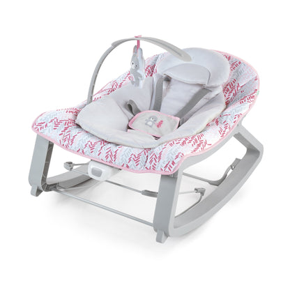 Ingenuity™ Keep Cozy™ 3 - in - 1 Grow with Me™ Bounce & Rock Seat - Lily™ - Premium for Kids in Qatar | Toysaro.com