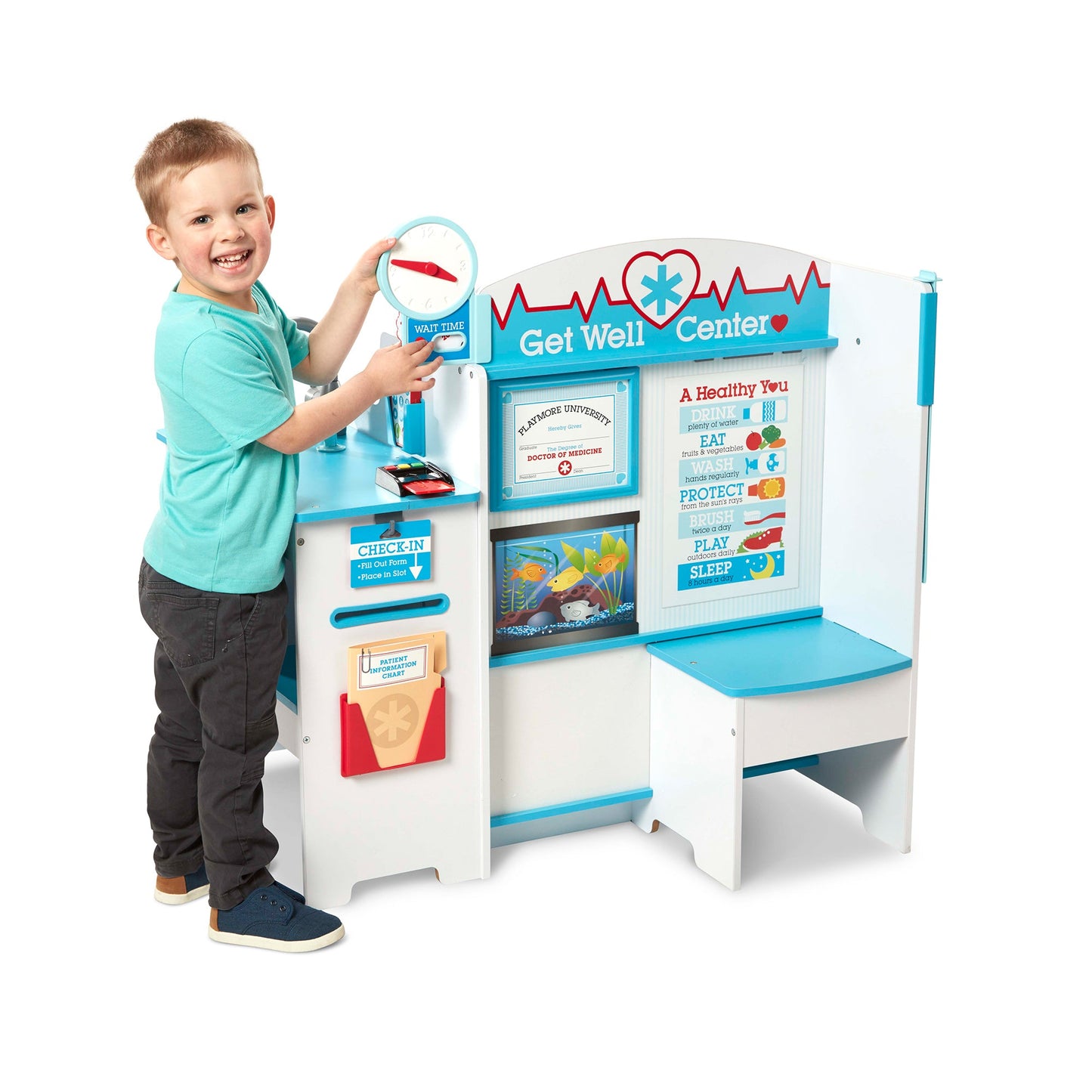 Melissa and Doug Get Well Doctor Activity Center - Premium for Kids in Qatar | Toysaro.com