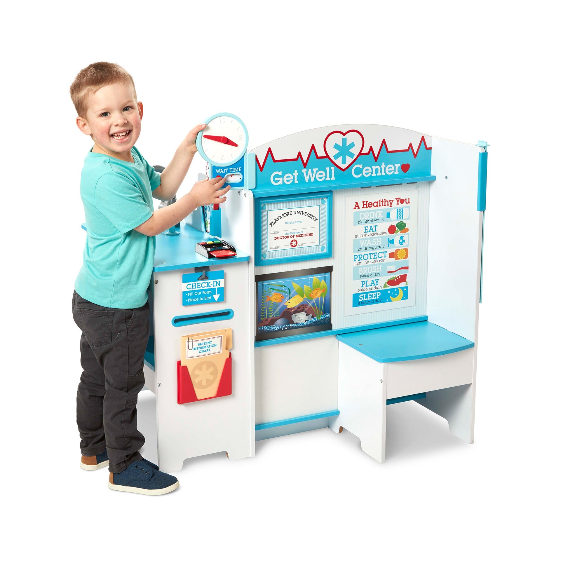 Melissa and Doug Get Well Doctor Activity Center - Premium for Kids in Qatar | Toysaro.com