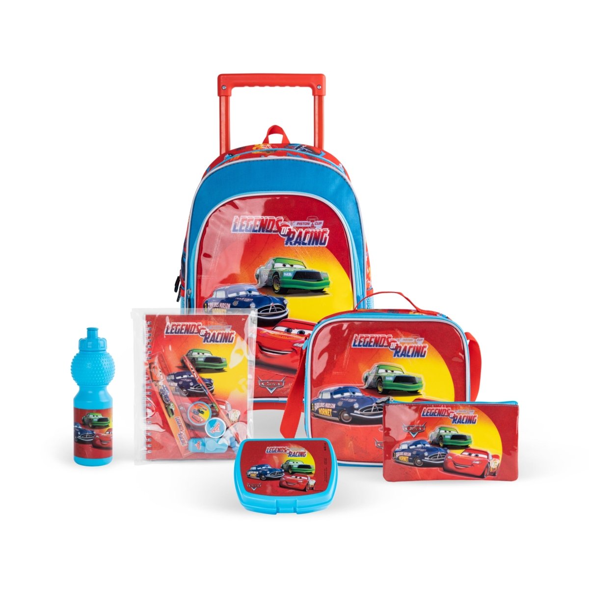 Disney Cars Legends of Racing 6in1 Box Set 16" - Premium for Kids in Qatar | Toysaro.com