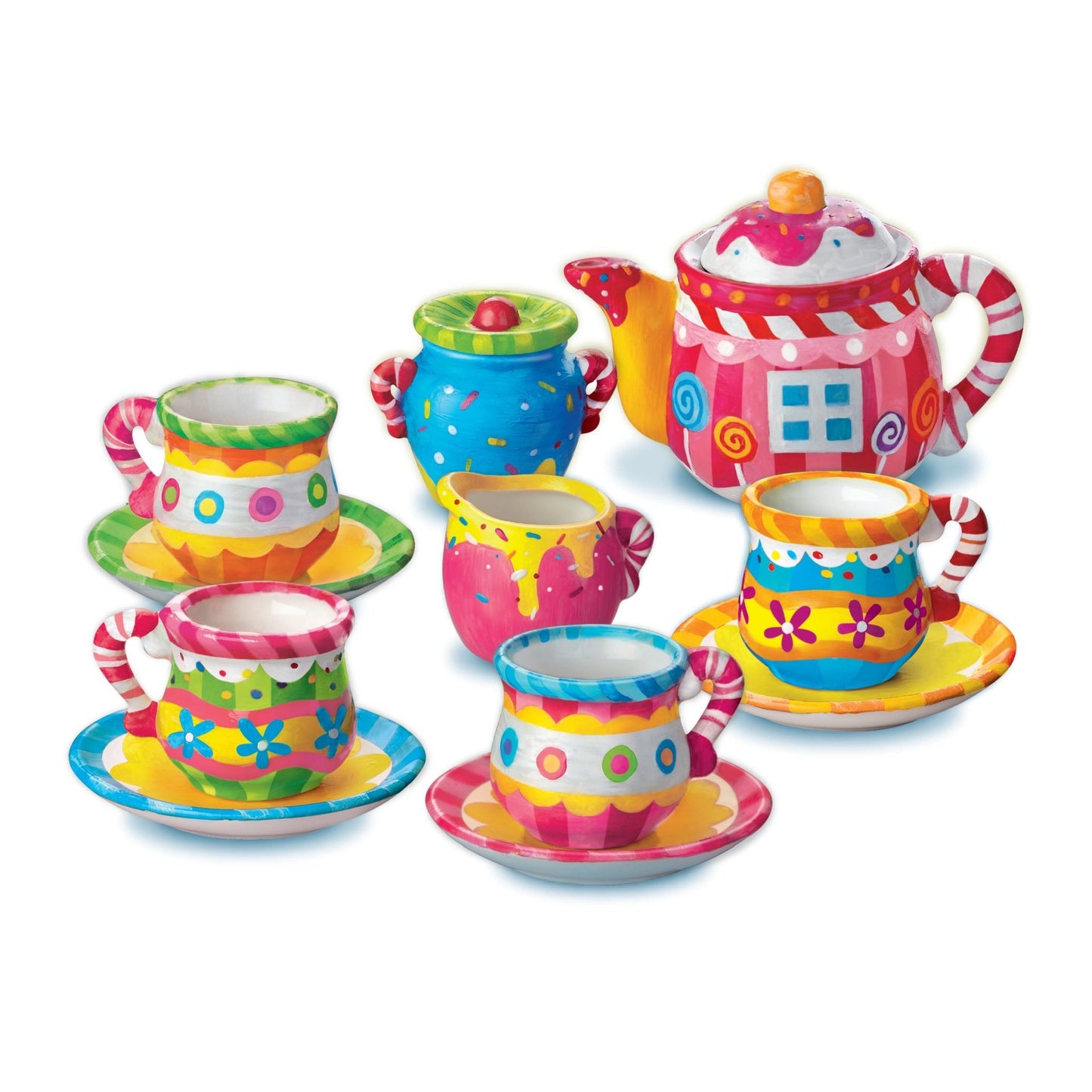 4M Tea Set Painting Kit - Premium for Kids in Qatar | Toysaro.com