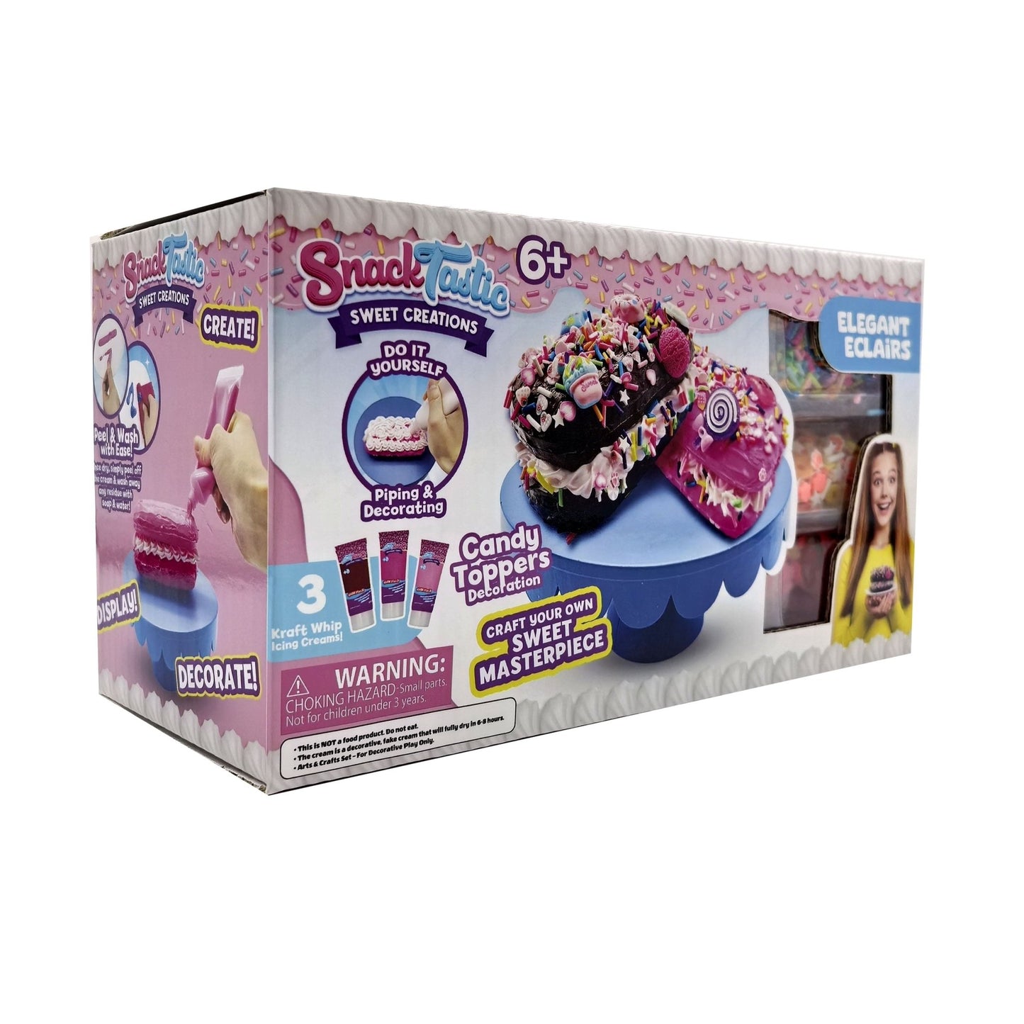 SNACK TASTIC - ELEGANT ECLAIR DESIGN - Premium for Kids in Qatar | Toysaro.com