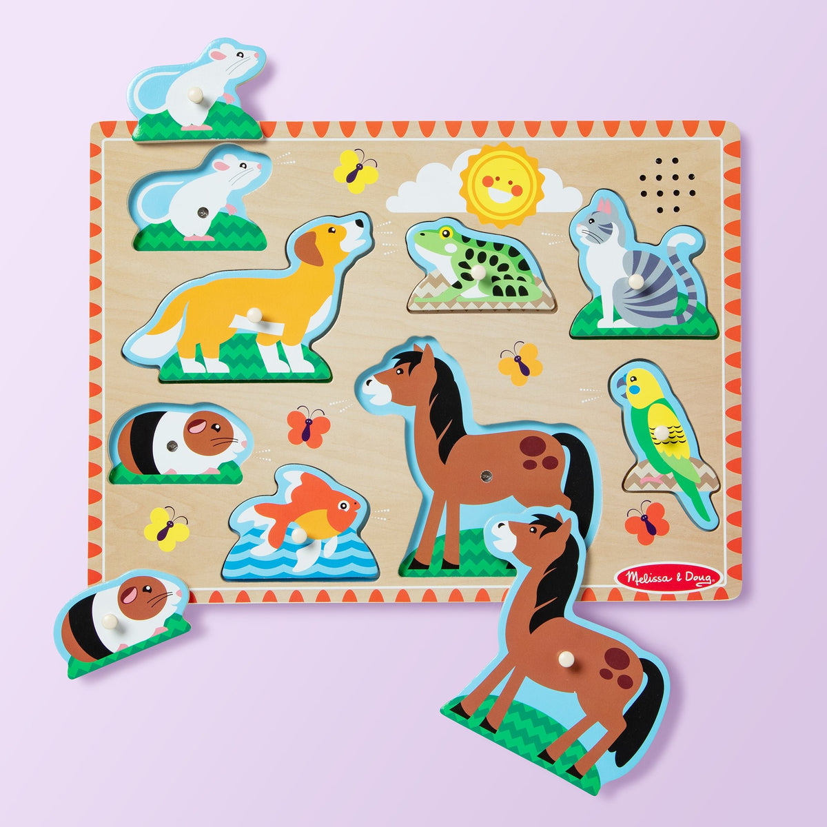Melissa and Doug Pets Sound Puzzle - Premium for Kids in Qatar | Toysaro.com