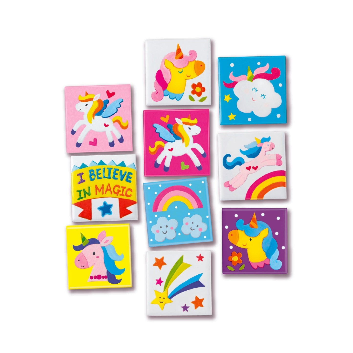 4M Unicorns Mini Tile Art - Premium for Kids in Qatar | Toysaro.com