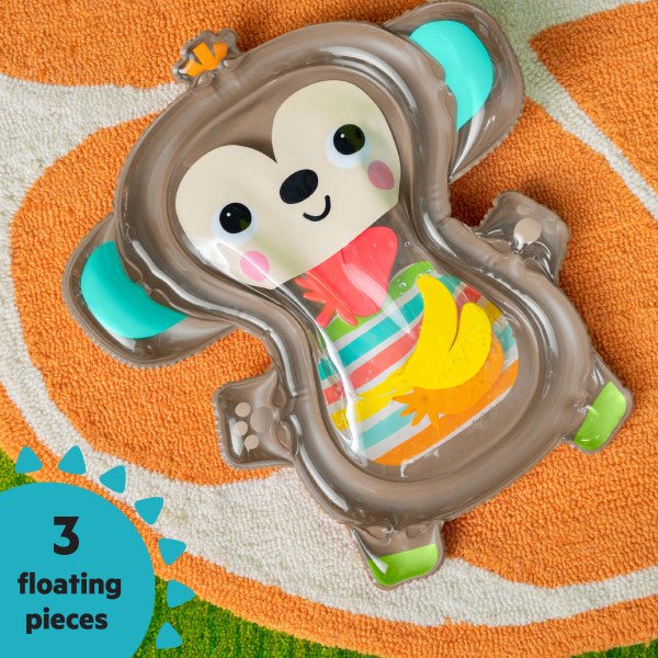Bright Starts Hungry Monkey™ Tummy Time Water Mat - Premium for Kids in Qatar | Toysaro.com