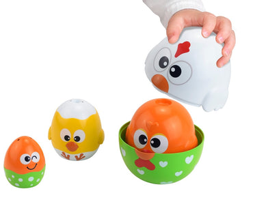 CHICKEN & EGG STACKING CUP - Premium for Kids in Qatar | Toysaro.com