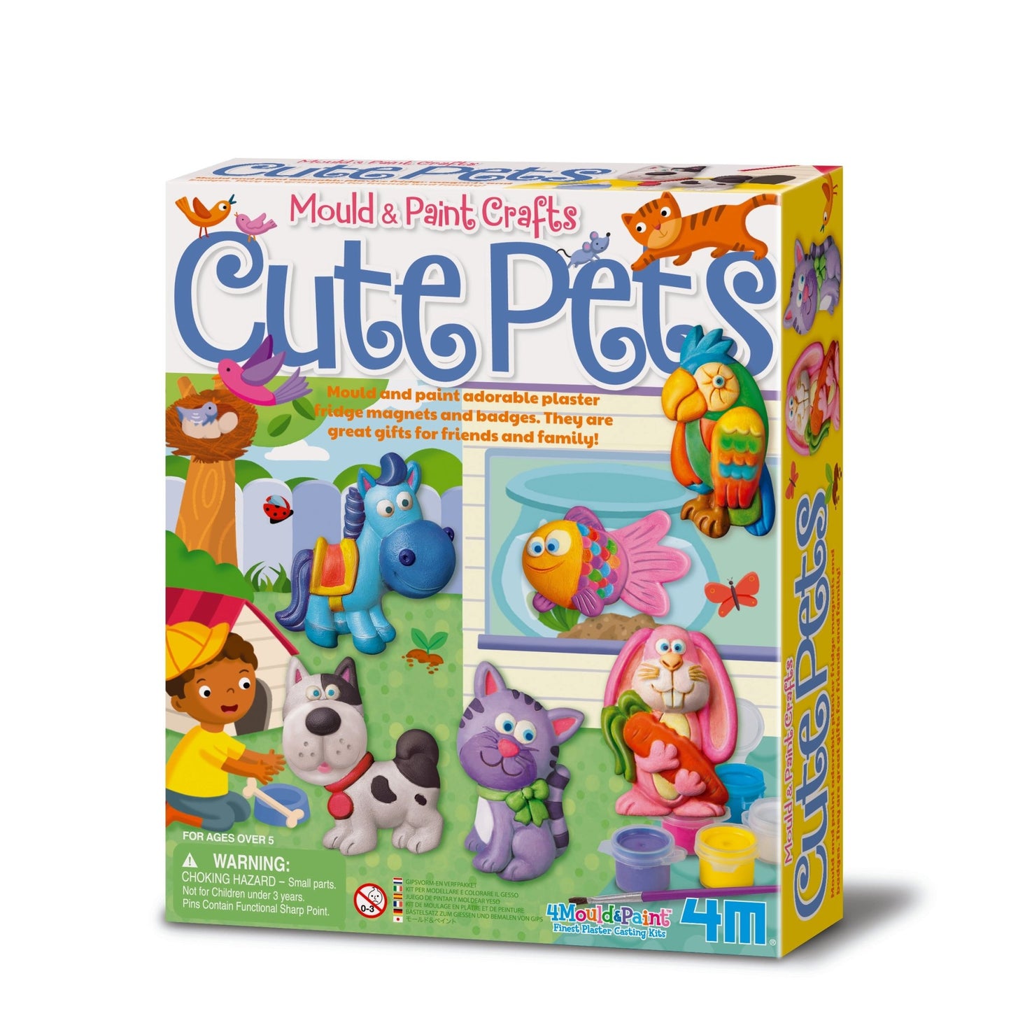 4M Mould and Paint/ Pets - Premium for Kids in Qatar | Toysaro.com