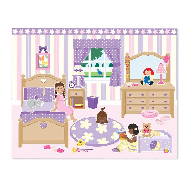 Melissa and Doug Reusable Sticker Pad - Play House - Premium for Kids in Qatar | Toysaro.com