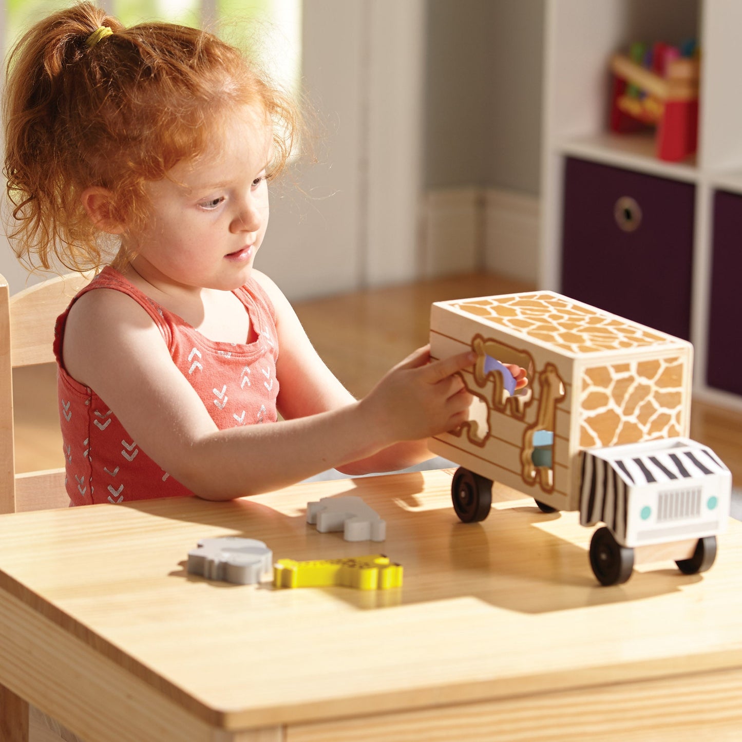 Melissa and Doug Safari Animal Rescue Truck - Premium for Kids in Qatar | Toysaro.com