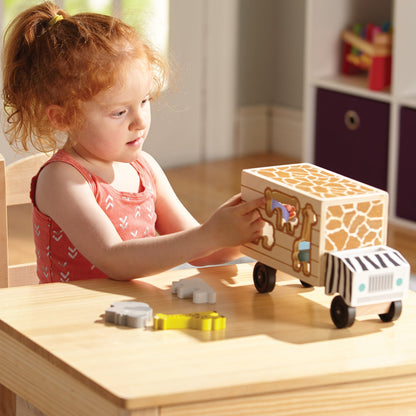 Melissa and Doug Safari Animal Rescue Truck - Premium for Kids in Qatar | Toysaro.com