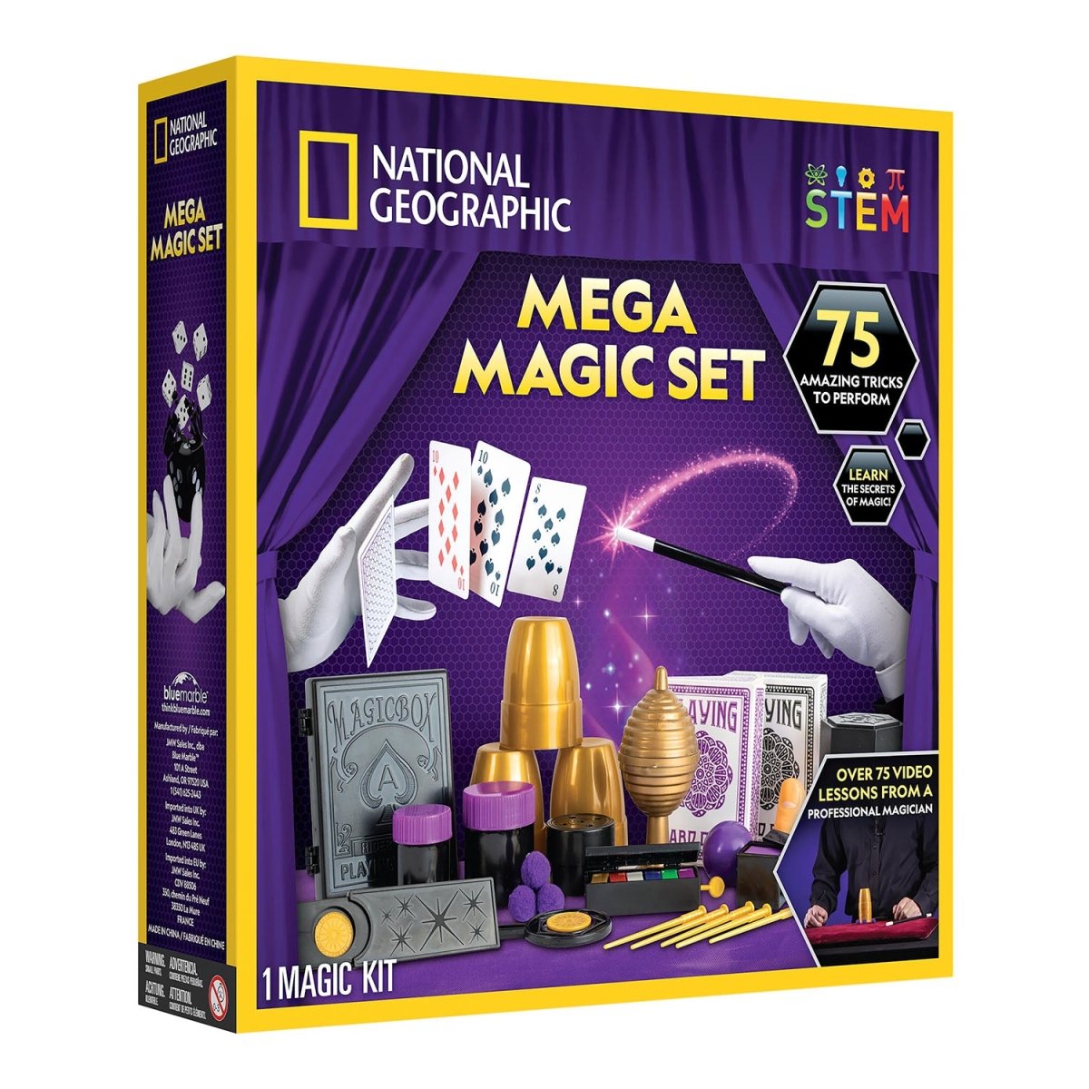 NG MEGA MAGIC SET - 75 MAGIC TRICKS - Premium for Kids in Qatar | Toysaro.com