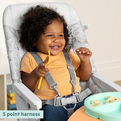 Ingenuity™ Winnie the Pooh Classic Pals™ Compact Folding High Chair - Premium for Kids in Qatar | Toysaro.com