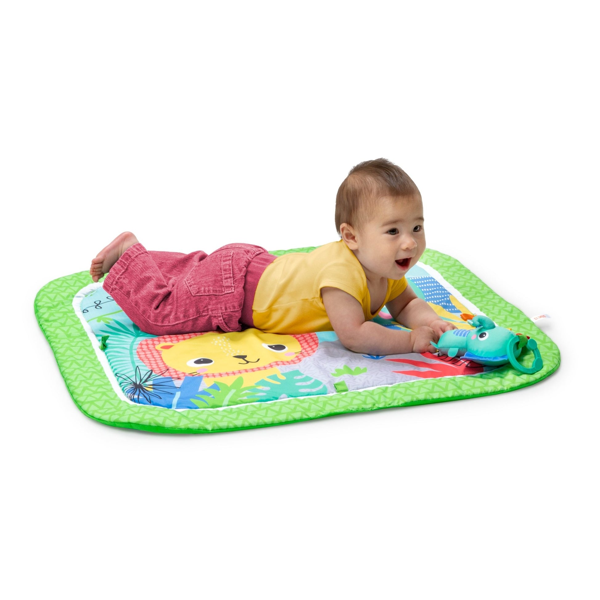 Bright Starts - Wild Wiggles Activity Gym - Green - Premium for Kids in Qatar | Toysaro.com