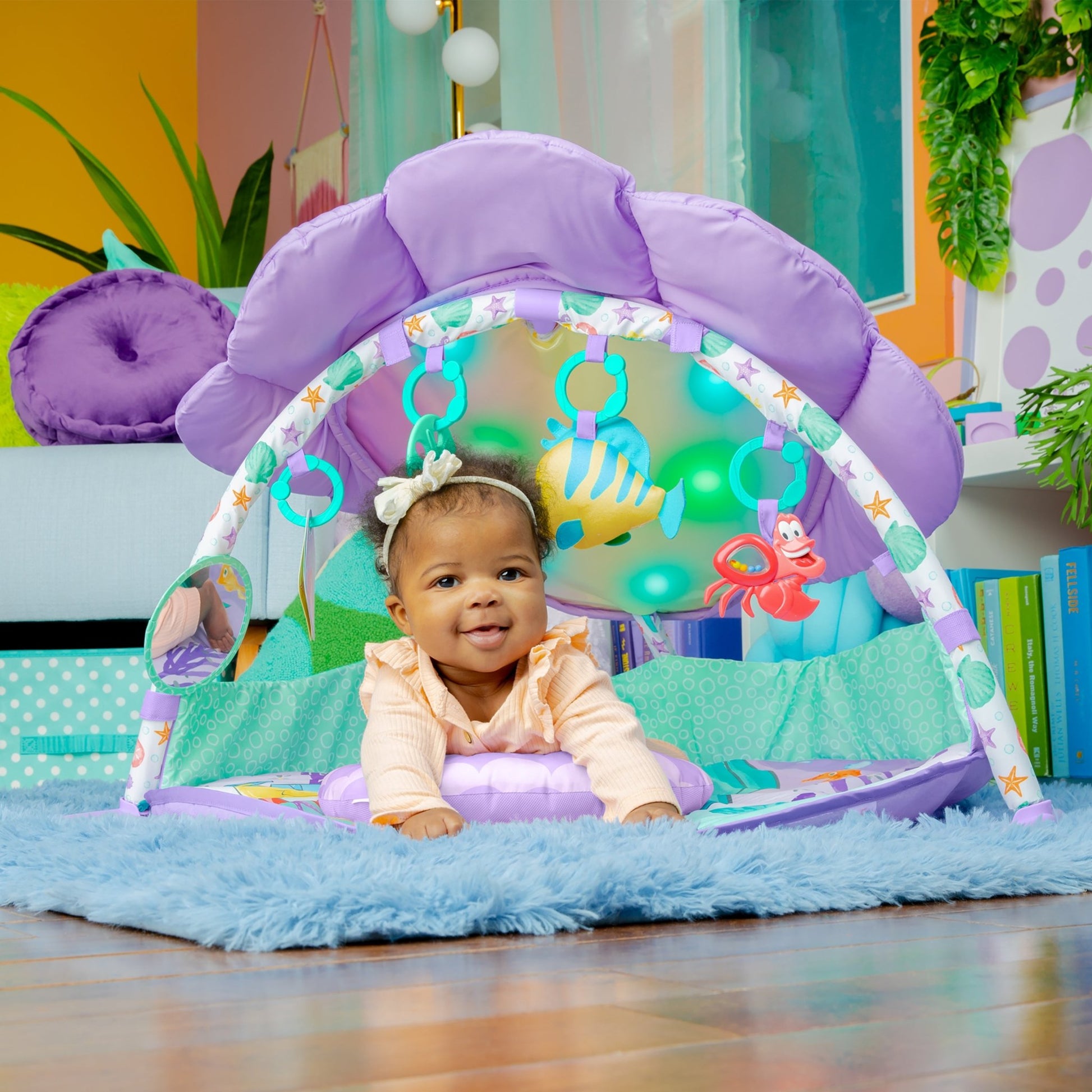 BRIGHT STARTS DB LITTLE MERMAID ACTIVITY GYM - Premium for Kids in Qatar | Toysaro.com