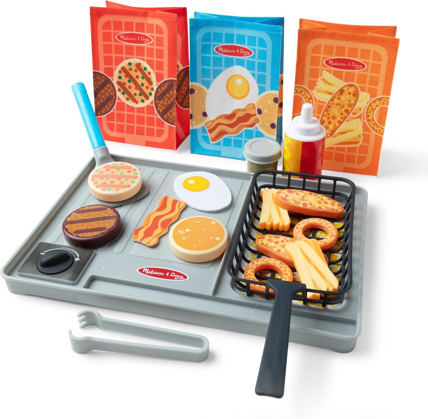 Melissa and Doug Water Wow! Pretend Play Flip & Fry - Premium for Kids in Qatar | Toysaro.com