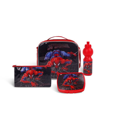 MARVEL SPIDER - MAN BLACK SPIDER WEB Backpacks 18" - Premium for Kids in Qatar | Toysaro.com