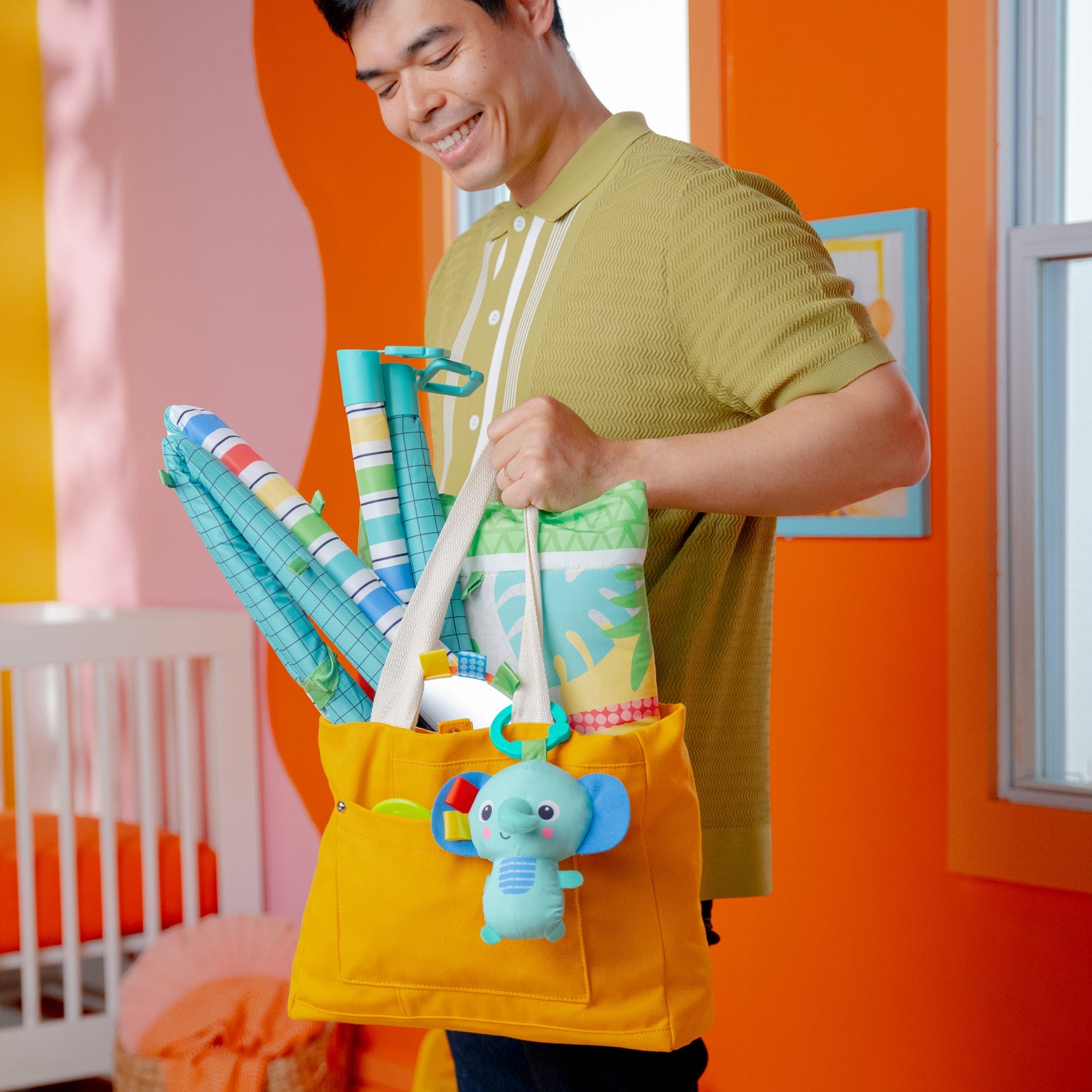 Bright Starts™ Wild Wiggles™ FoldAway Activity Gym™ - Premium for Kids in Qatar | Toysaro.com