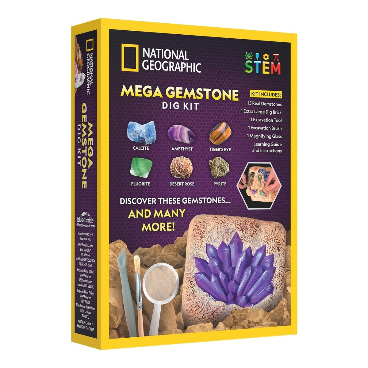 NG MEGA GEMSTONE DIG KIT - Premium for Kids in Qatar | Toysaro.com