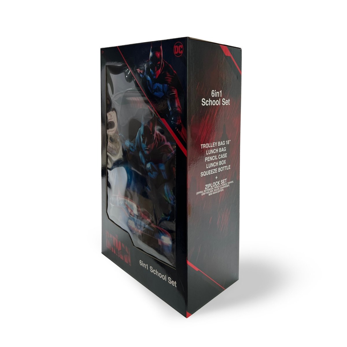 Warner Bros. Batman The Hero 18" 6in1 Trolley Box Set - Premium for Kids in Qatar | Toysaro.com