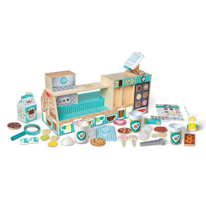 Melissa and Doug Cafe Barista Coffee Shop - Premium for Kids in Qatar | Toysaro.com