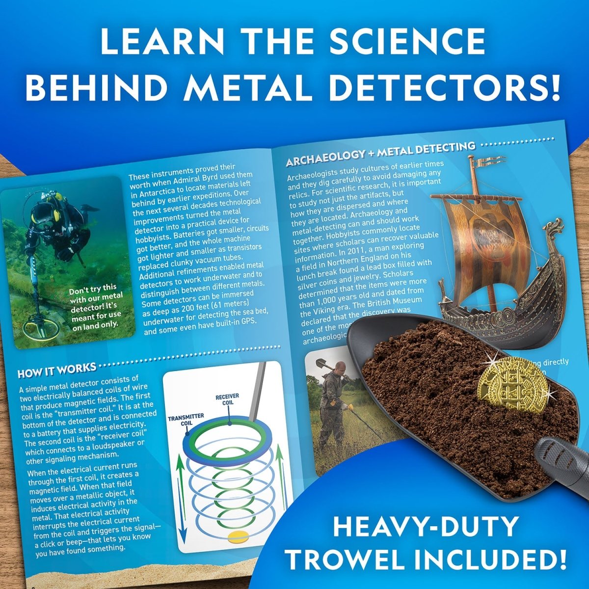 NG METAL DETECTOR STARTER KIT - Premium for Kids in Qatar | Toysaro.com