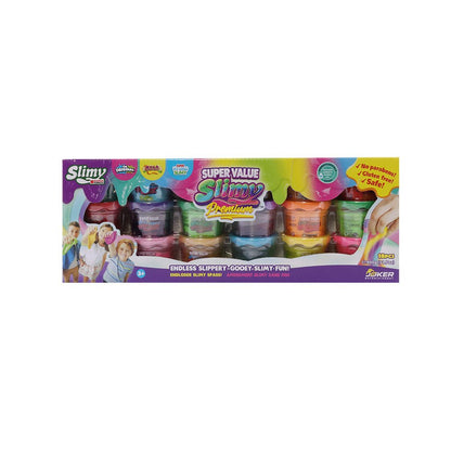 SLIMY SUPER VALUE SLIMY 2oz 18 pack - Premium for Kids in Qatar | Toysaro.com