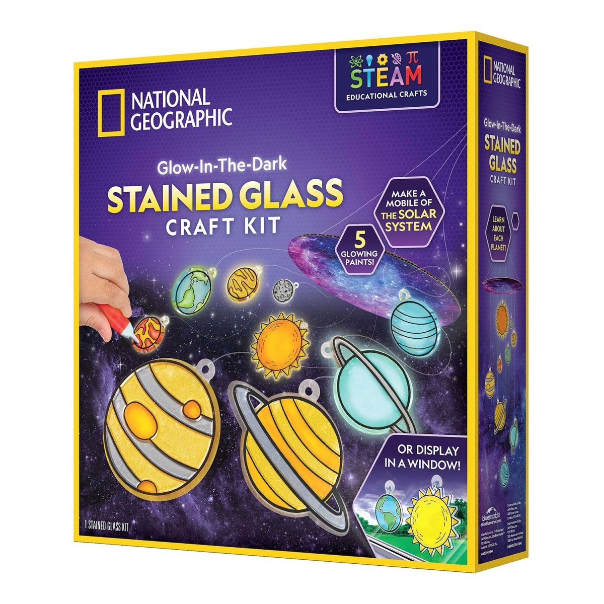 NG STAINED GLASS SOLAR SYSTEM CRAFT KIT - Premium for Kids in Qatar | Toysaro.com