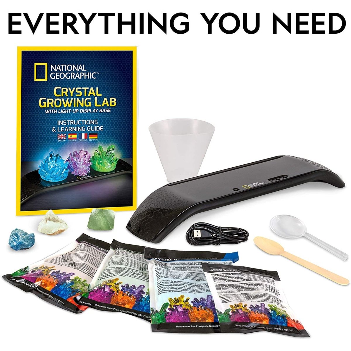 NG LIGHT UP CRYSTAL GROWING LAB - Premium for Kids in Qatar | Toysaro.com