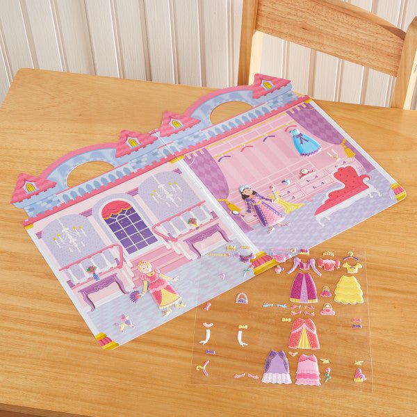 Melissa and Doug Puffy Sticker Play Set - Princess - Premium for Kids in Qatar | Toysaro.com
