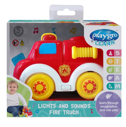 playgro Lights & Sounds Fire Truck - Premium for Kids in Qatar | Toysaro.com