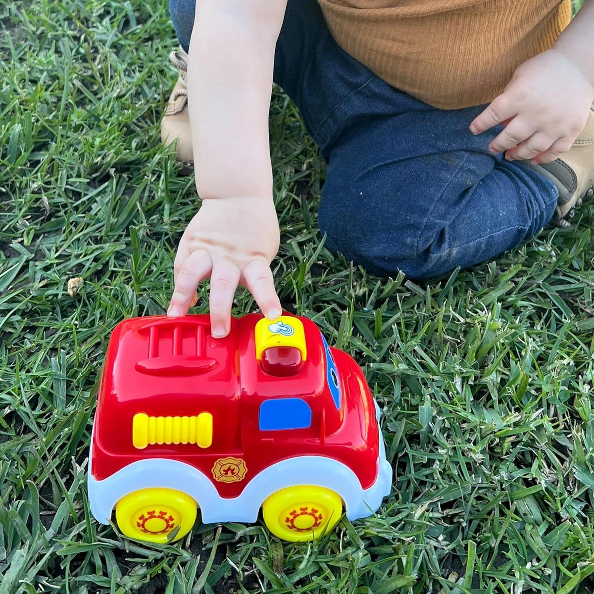 playgro Lights & Sounds Fire Truck - Premium for Kids in Qatar | Toysaro.com
