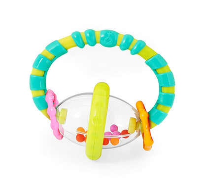Grab & Spin™ Rattle and Teether Toy - Premium for Kids in Qatar | Toysaro.com