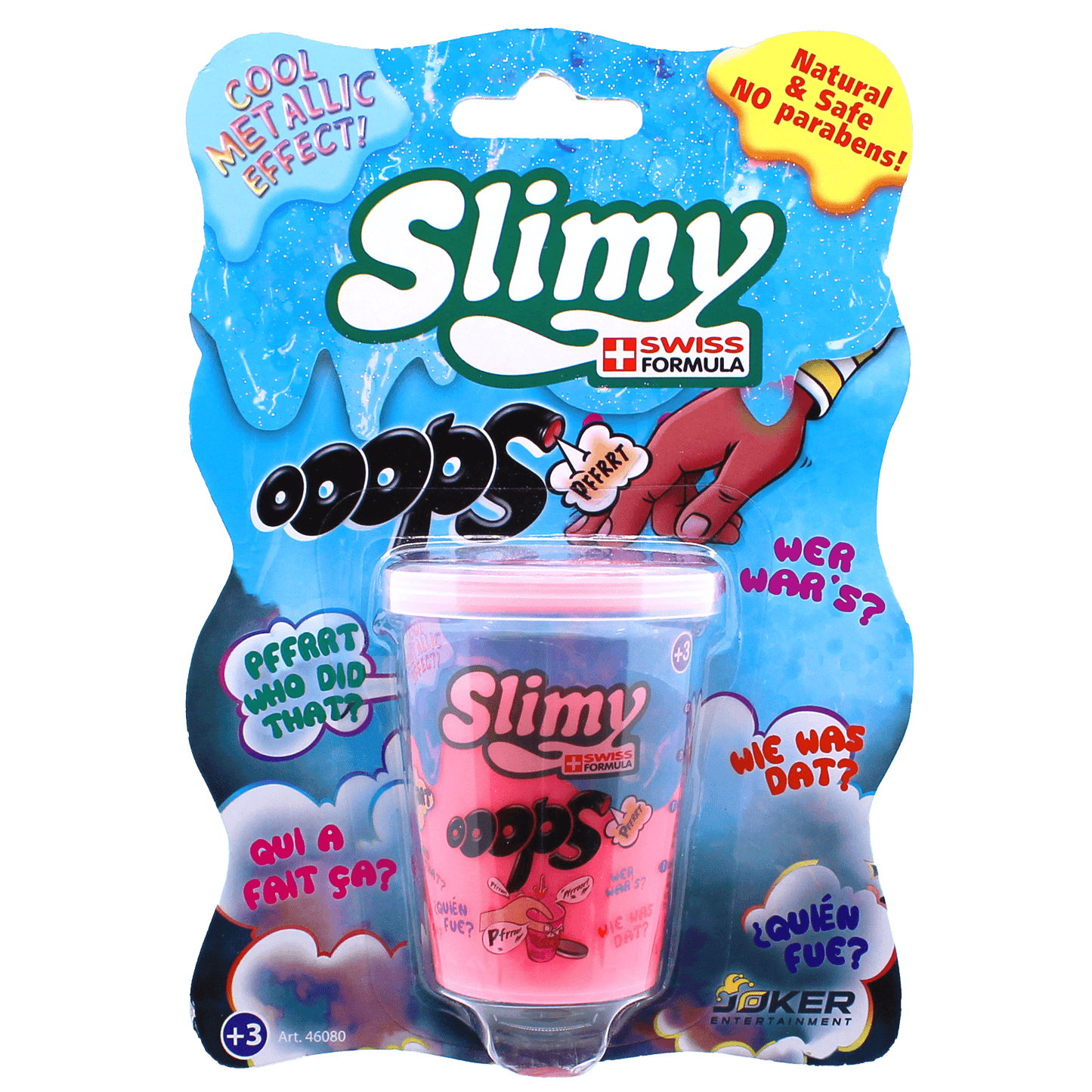 SLIMY - MINI OOPS METALLIC 80G - Premium for Kids in Qatar | Toysaro.com