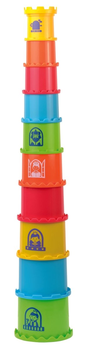 CASTLE STACKING CUP (11 PCS SET) - Premium for Kids in Qatar | Toysaro.com