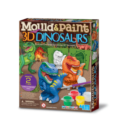 4M 3D Mould & Paint/Dinosaur - Premium for Kids in Qatar | Toysaro.com
