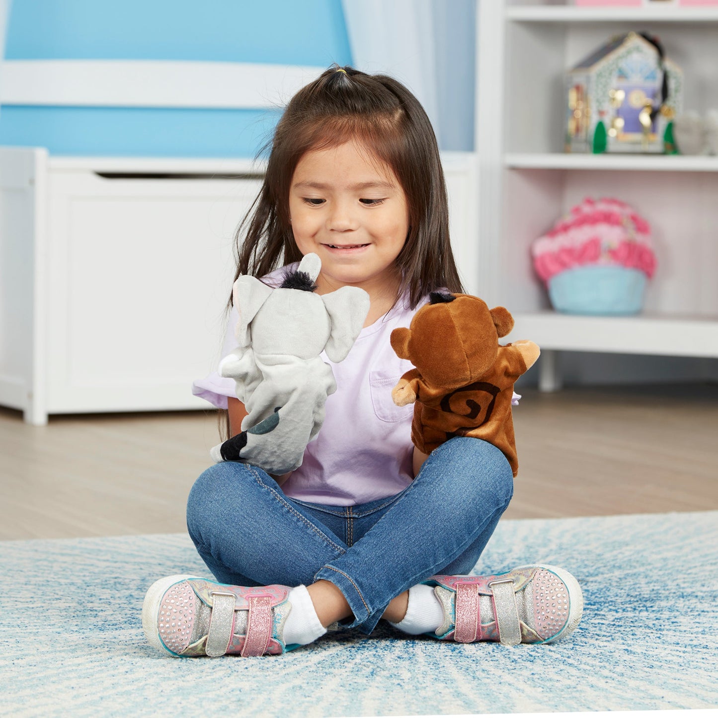 Melissa and Doug Safari Puppet Set (6 Pc) - Premium for Kids in Qatar | Toysaro.com