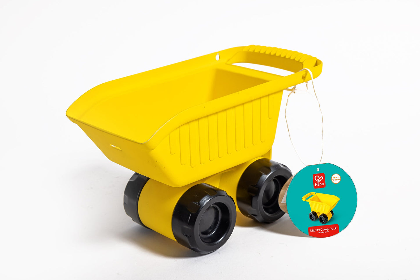 Hape Mighty Dump Truck Sand & Beach Toys, Yellow - Premium for Kids in Qatar | Toysaro.com