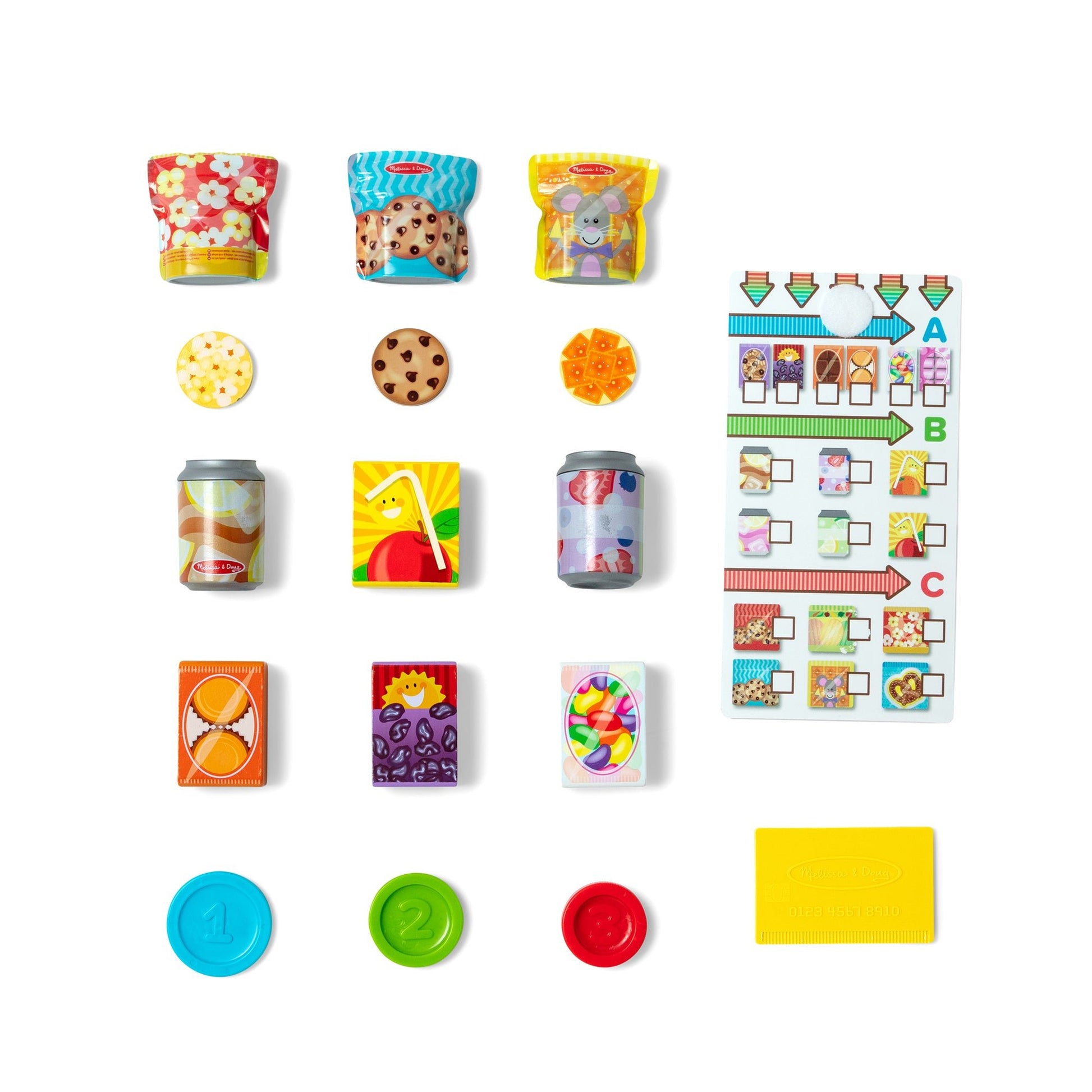 Melissa and Doug Sort, Stock, Select Wooden Vending Machine Play Set - Premium for Kids in Qatar | Toysaro.com