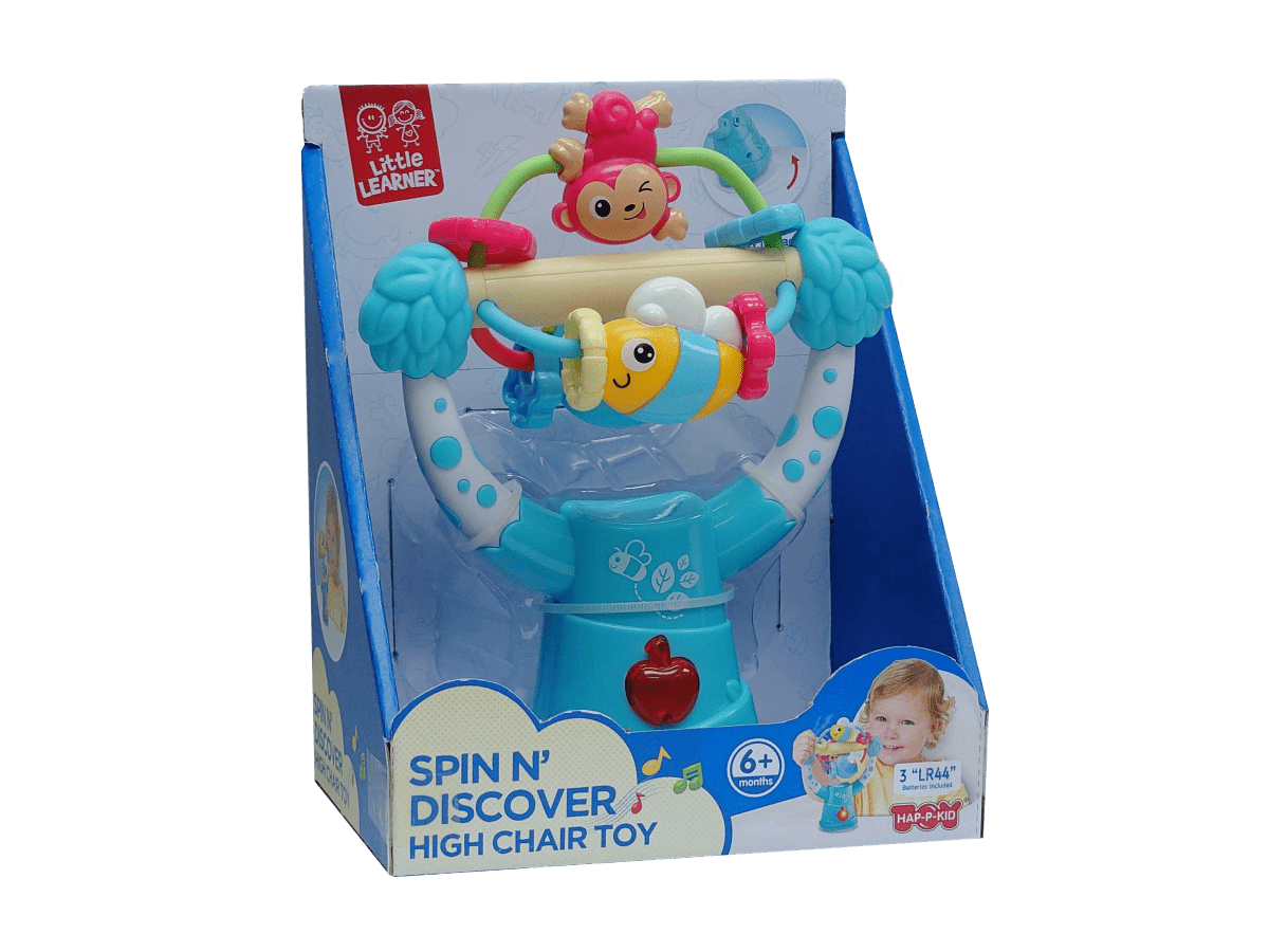 SPIN N DISCOVER HIGH CHAIR TOY - Premium for Kids in Qatar | Toysaro.com
