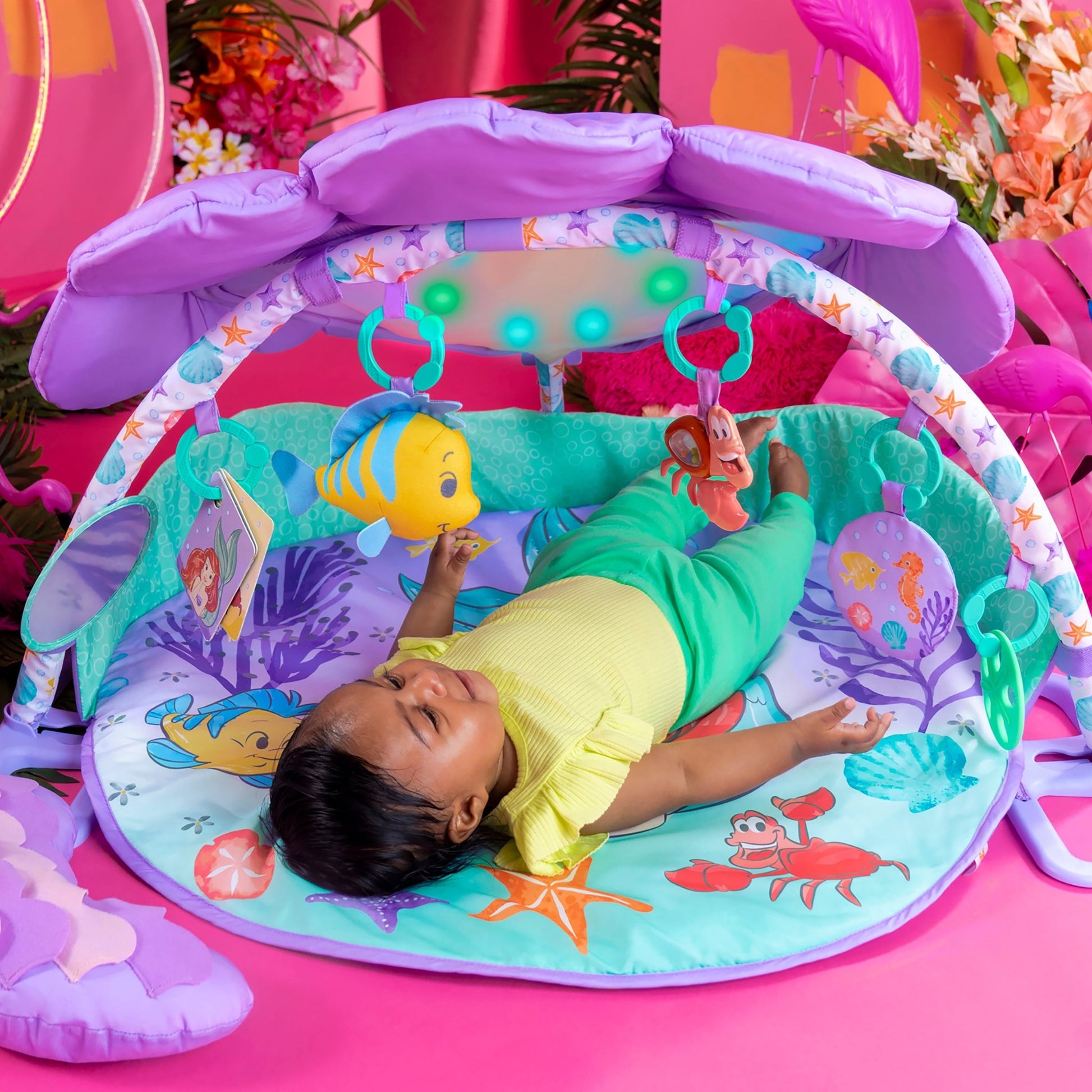 BRIGHT STARTS DB LITTLE MERMAID ACTIVITY GYM - Premium for Kids in Qatar | Toysaro.com