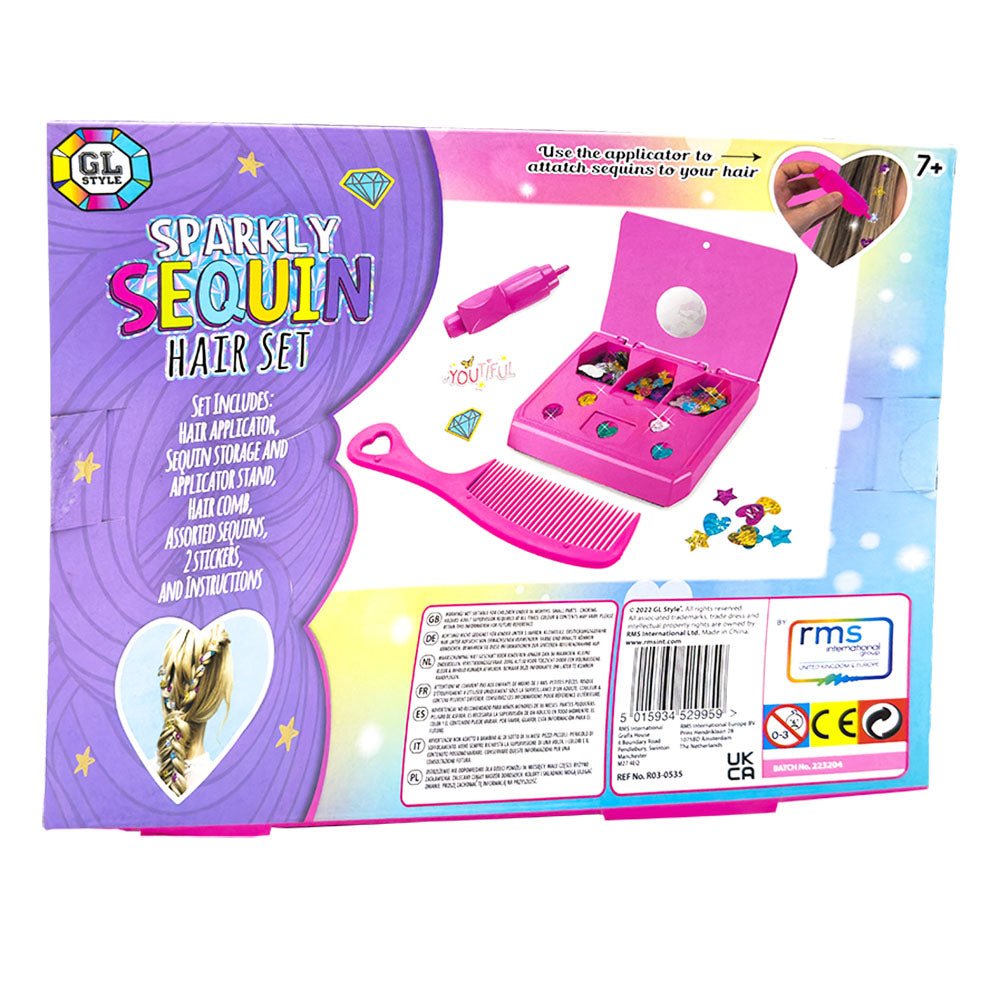 RMS UK GL Sequin Hair Set - Premium for Kids in Qatar | Toysaro.com