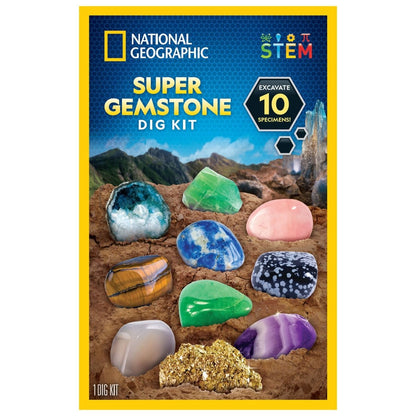 NG SUPER GEMSTONE DIG KIT - Premium for Kids in Qatar | Toysaro.com