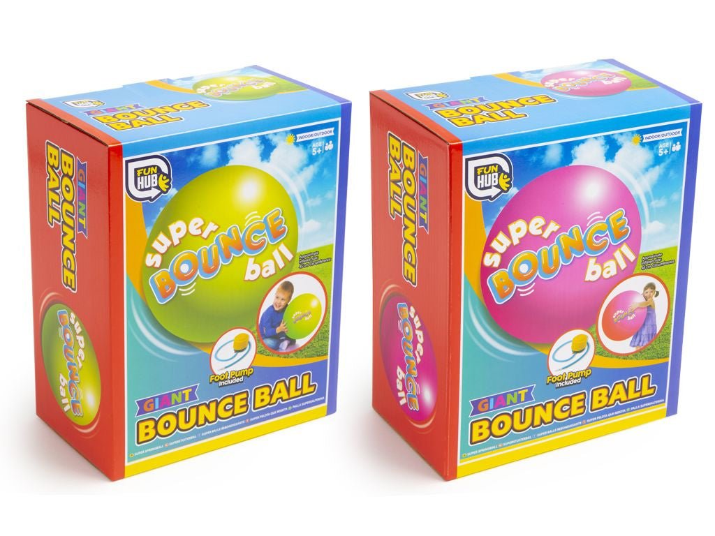 RMS UK Giant Super Bounce Ball-2 asstd - Premium for Kids in Qatar | Toysaro.com