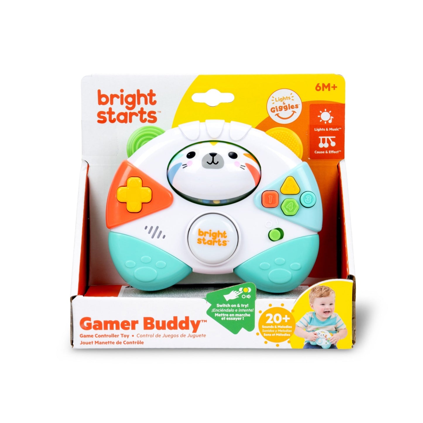 Bright Starts™ Gamer Buddy™ Game Controller Toy - Premium for Kids in Qatar | Toysaro.com