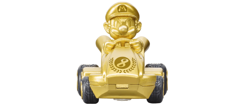 MARIO KART MINI RC MARIO - GOLD (PAPERBOX) - Premium for Kids in Qatar | Toysaro.com