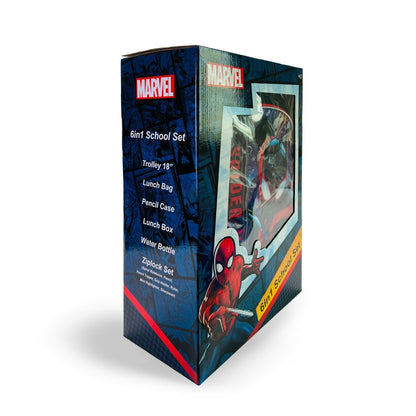 Marvel Spiderman Not Ordinary Hero 18" 6in1 Trolley Box Set - Premium for Kids in Qatar | Toysaro.com