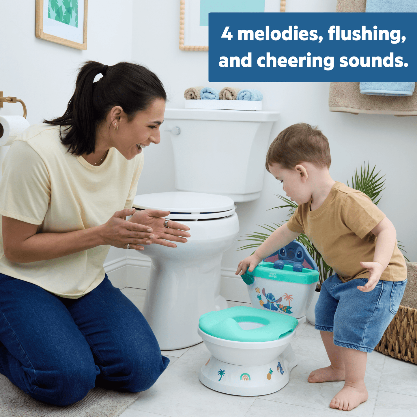 Bright Starts Stitch My Size Potty™ - Premium for Kids in Qatar | Toysaro.com