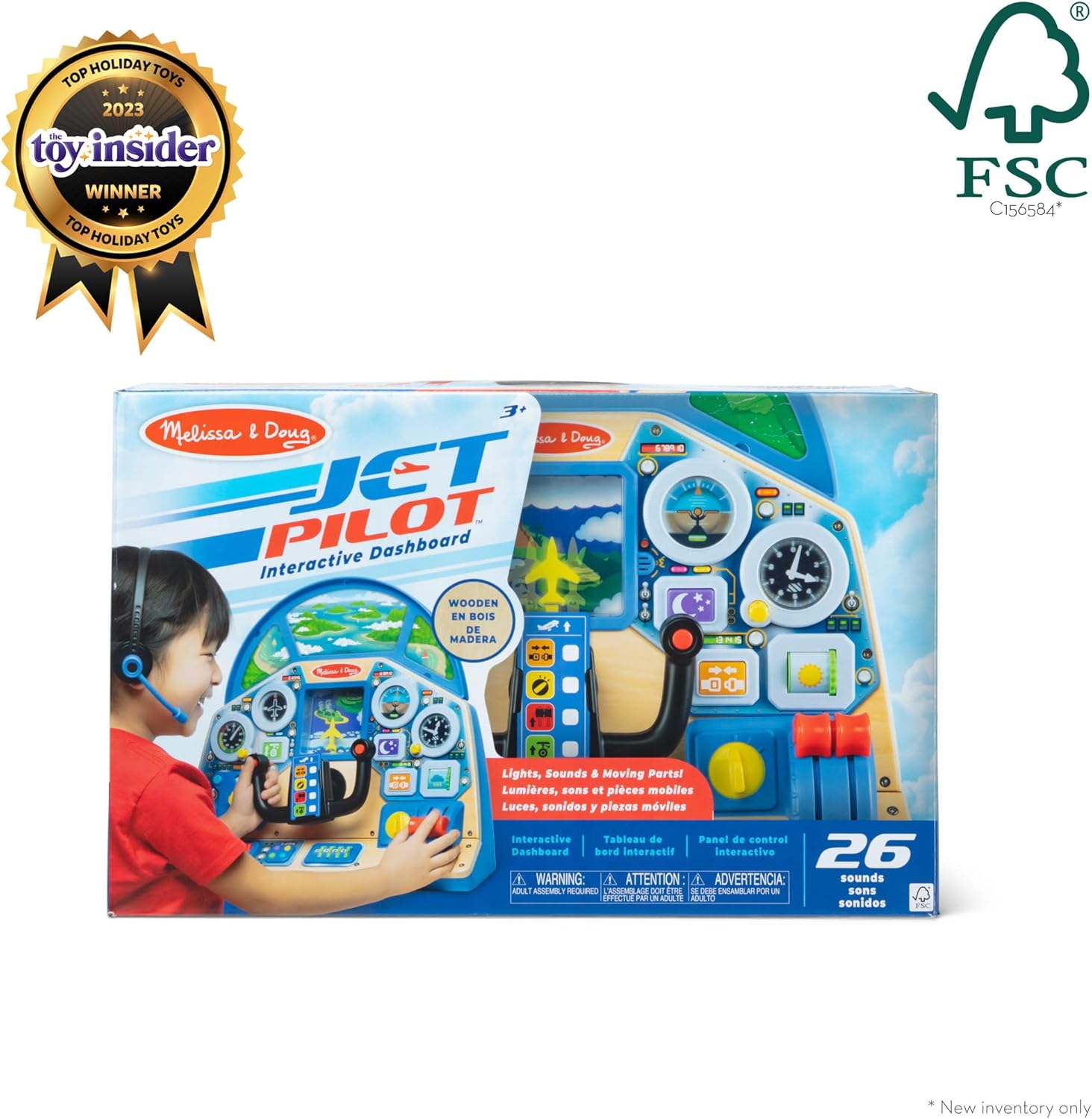 Melissa and Doug Jet Pilot Interactive Dashboard - Premium for Kids in Qatar | Toysaro.com