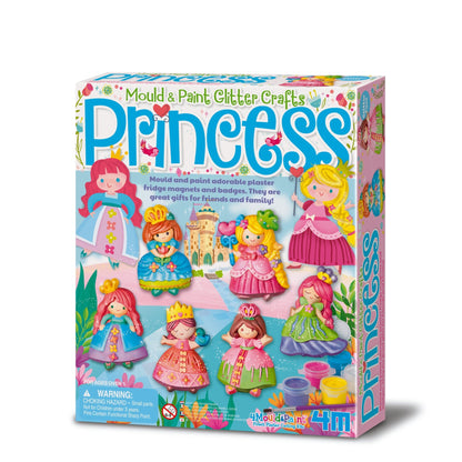 4M Mould & Paint Glitter Princess - Premium for Kids in Qatar | Toysaro.com