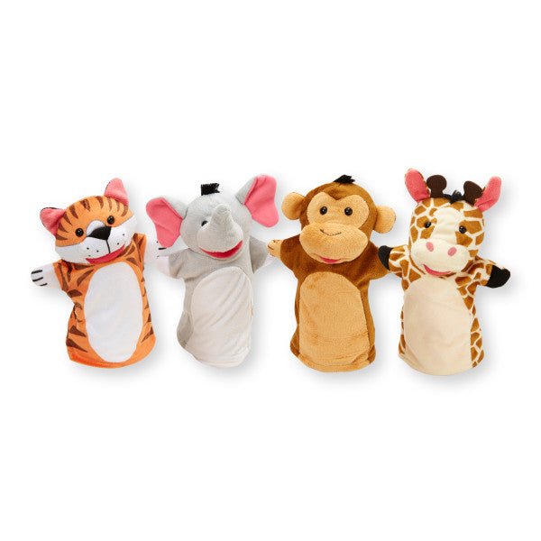 Melissa and Doug Zoo Friends Hand Puppets - Premium for Kids in Qatar | Toysaro.com